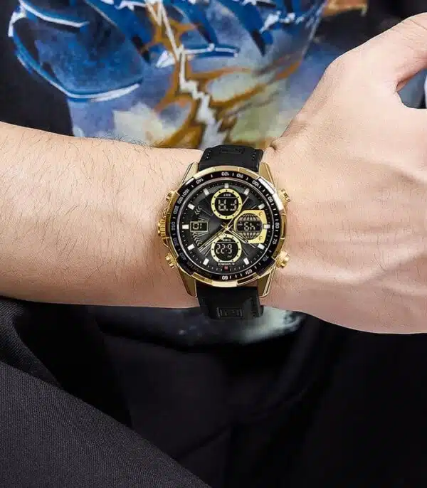 Prix montre Homme Naviforce NF9197L Doré Tunisie