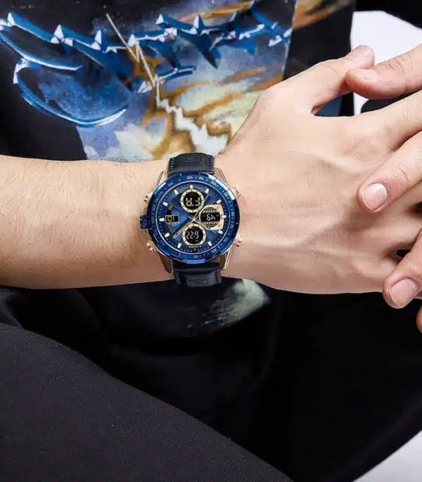 Prix montre Homme Naviforce NF9197L Fond Bleu Tunisie