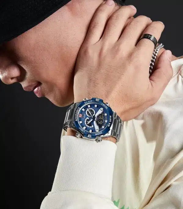 Prix montre Homme Naviforce NF9207 Fond Bleu Tunisie