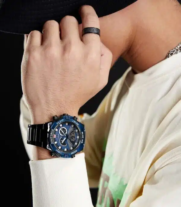 Prix montre Homme Naviforce NF9207 Noir Tunisie