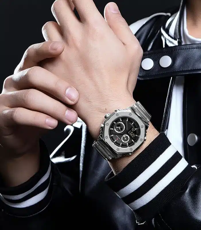 Prix montre Homme Naviforce NF9216S Argent Tunisie Prix montre Homme Naviforce NF9216S Argent Tunisie