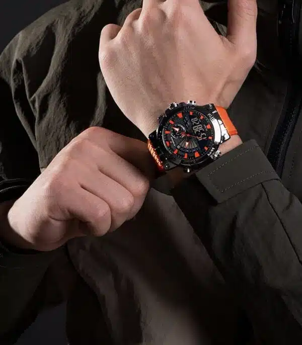 Prix montre Homme Naviforce NF9219 Orangé Tunisie Prix montre Homme Naviforce NF9219 Orangé Tunisie