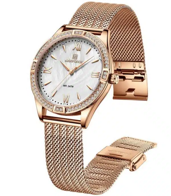 Prix montre Naviforce NF5028 Rosé Femme Tunisie