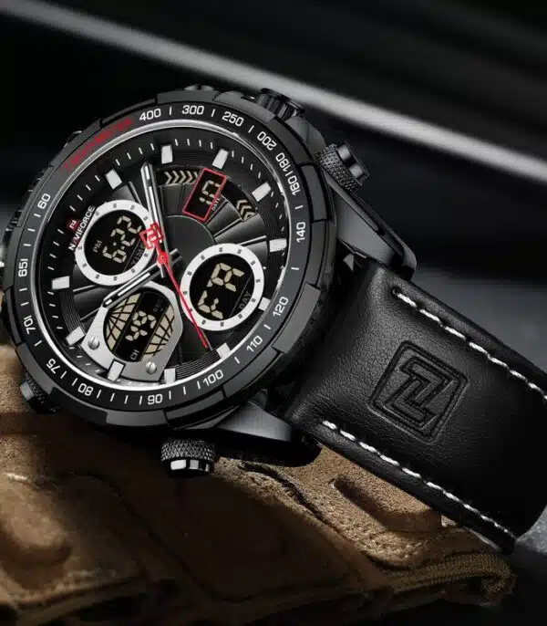 Prix montre Naviforce NF9197L Noir Homme Tunisie