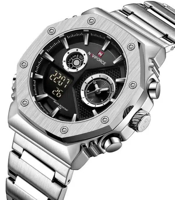 Prix montre Naviforce NF9216S Argent Homme Tunisie Prix montre Naviforce NF9216S Argent Homme Tunisie