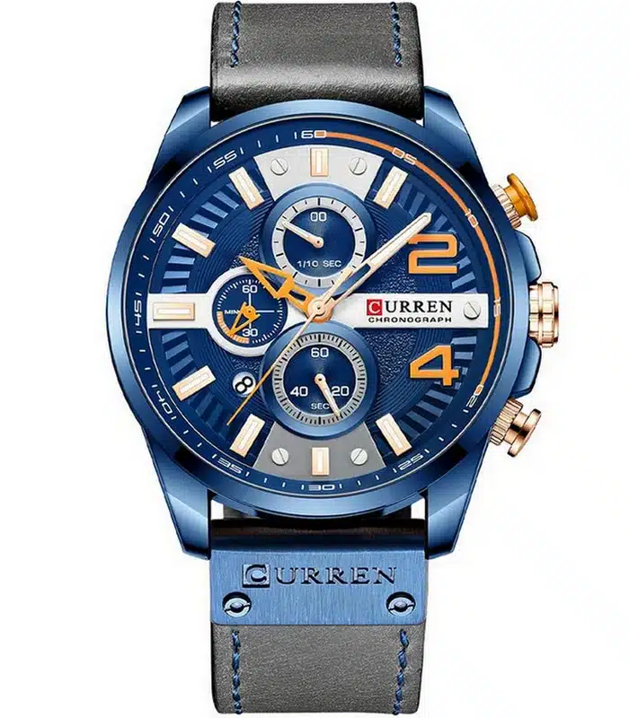 Montre Curren 8393 Gris Homme prix Tunisie