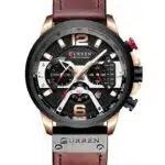 Montre Homme Curren Chronographe 8329 Marron