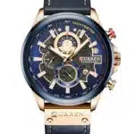 Montre Homme Curren Chronograph 8380 Bleu