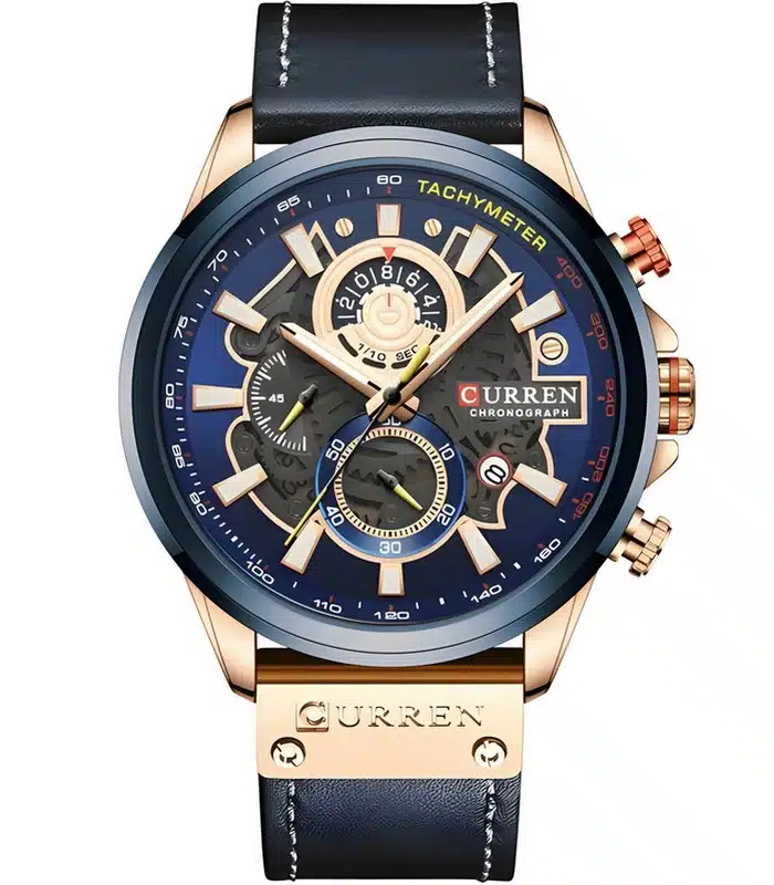 Montre Homme Curren 8380 Bleu prix Tunisie