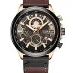 Montre Homme Curren Chronograph 8380 Marron