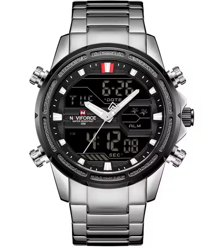 Montre Homme Naviforce NF9138 Argent prix Tunisie Montre Homme Naviforce NF9138 Argent prix Tunisie