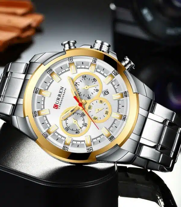 Prix montre Curren 8361 Argent Homme Tunisie