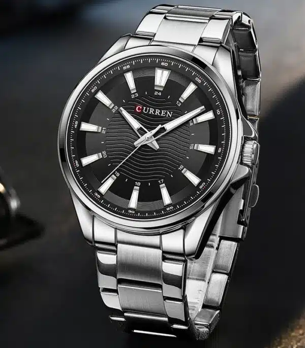 Prix montre Curren 8424 Argent Homme Tunisie