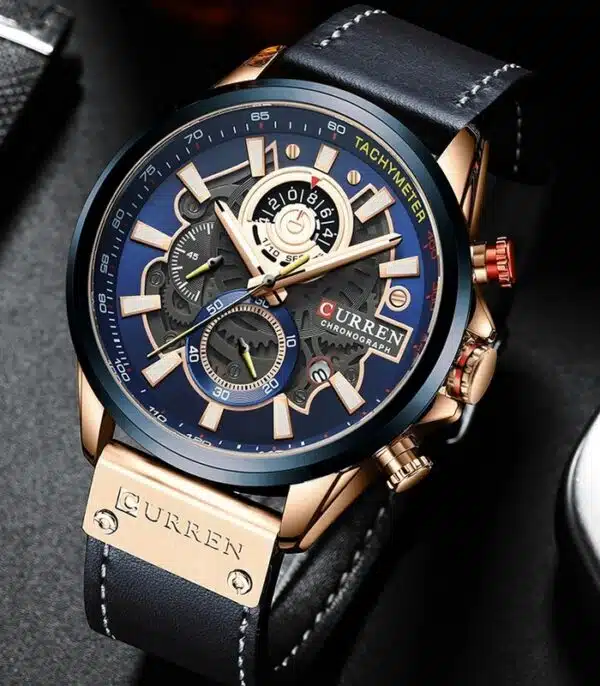 Prix montre Homme Curren 8380 Bleu Tunisie