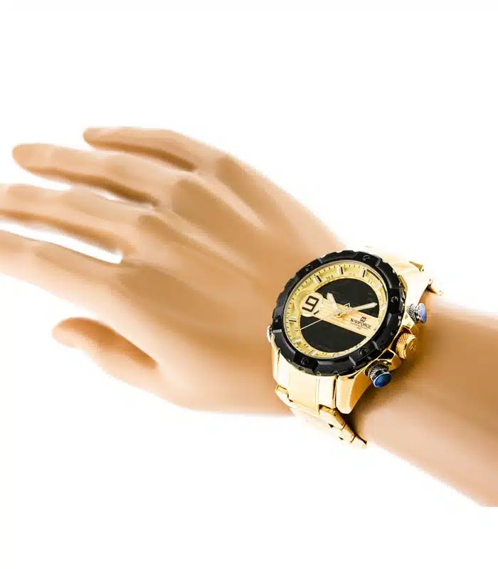 Prix montre Homme Naviforce NF9146 Doré Tunisie Prix montre Homme Naviforce NF9146 Doré Tunisie