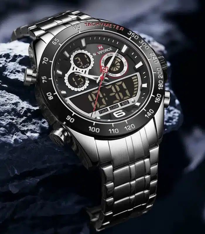 Prix montre Homme Naviforce NF9188 Argent Tunisie Prix montre Homme Naviforce NF9188 Argent Tunisie