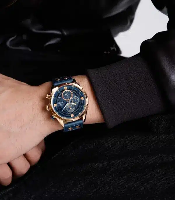 Prix montre Naviforce NF8045 Bleu Homme Tunisie