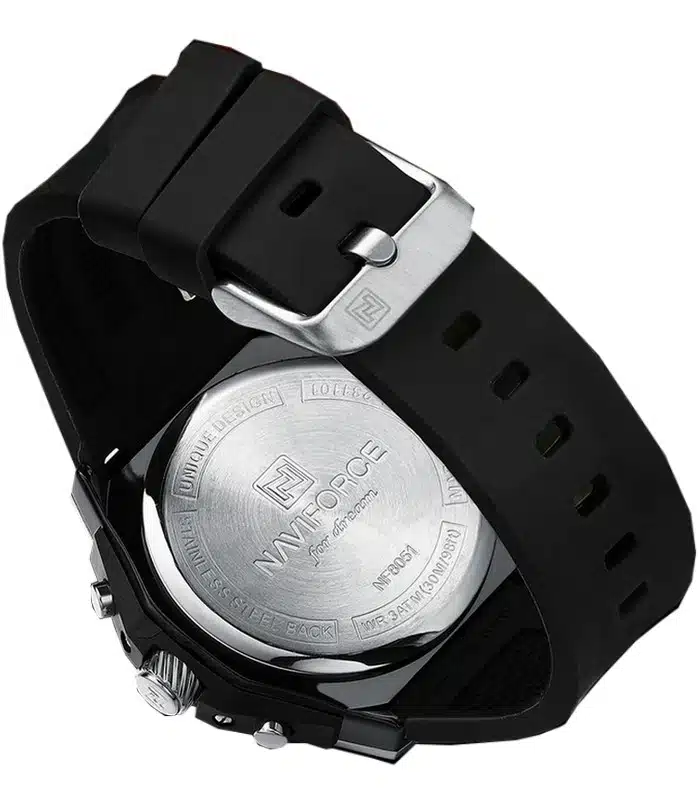 Prix montre Naviforce NF8051 Argent Homme Tunisie Prix montre Naviforce NF8051 Argent Homme Tunisie