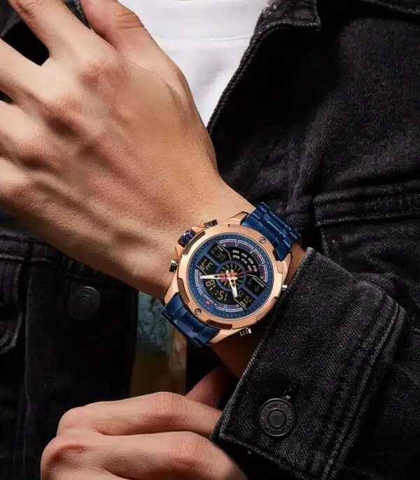 Prix montre Naviforce NF9170 Bleu Homme Tunisie Prix montre Naviforce NF9170 Bleu Homme Tunisie