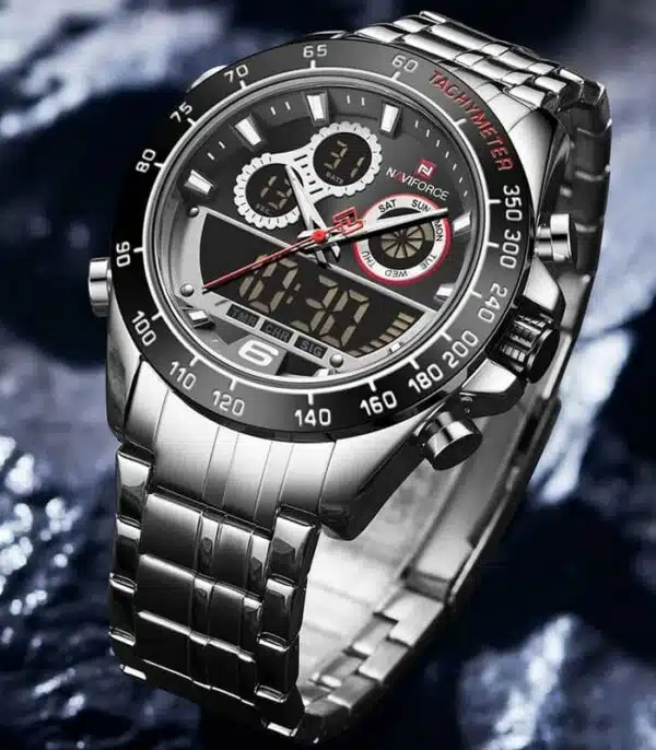 Prix montre Naviforce NF9188 Argent Homme Tunisie Prix montre Naviforce NF9188 Argent Homme Tunisie