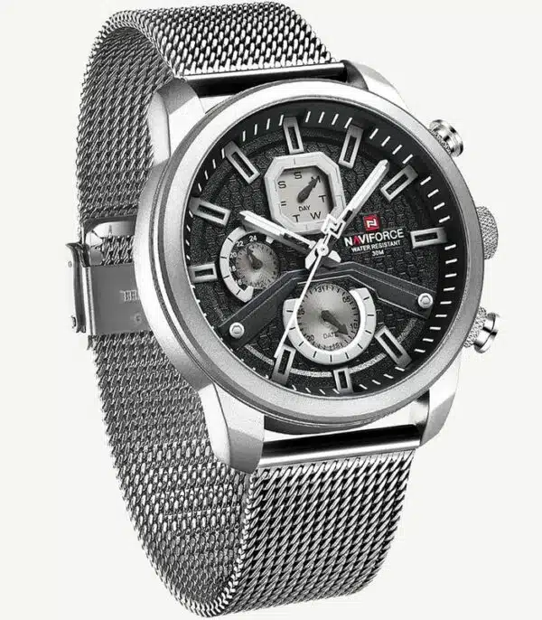 Prix montre Naviforce NF9211S Argent Homme Tunisie
