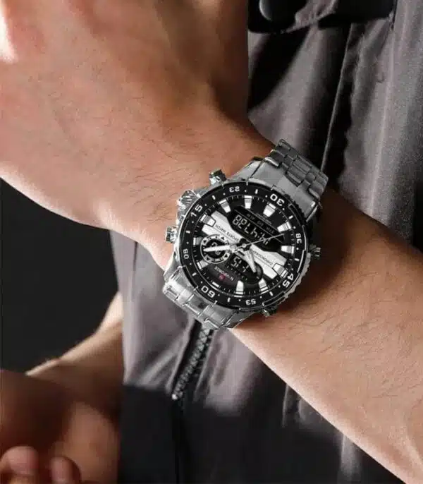 Prix montre Naviforce NF9234 Argent Homme Tunisie