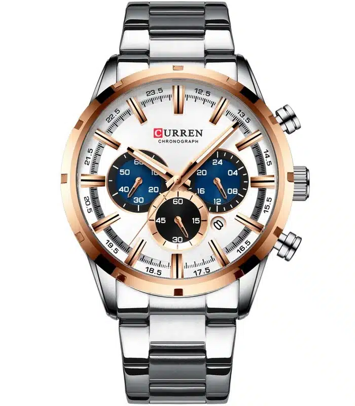 Montre Curren 8355 Argent Homme prix Tunisie