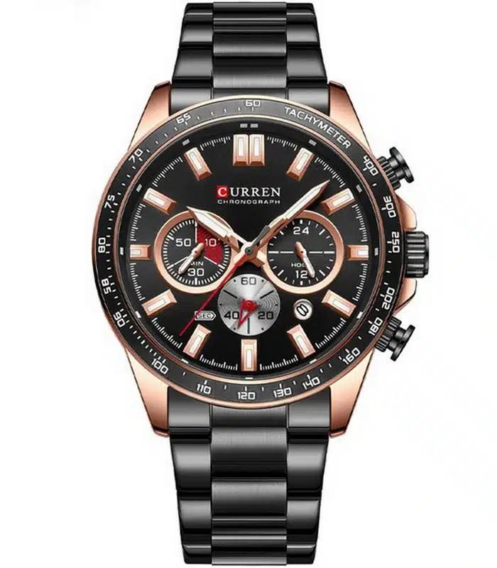 Montre Curren 8418 Noir Homme prix Tunisie