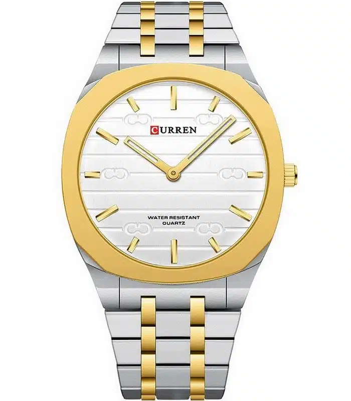 Montre Curren 8444 Fond Blanc Homme prix Tunisie