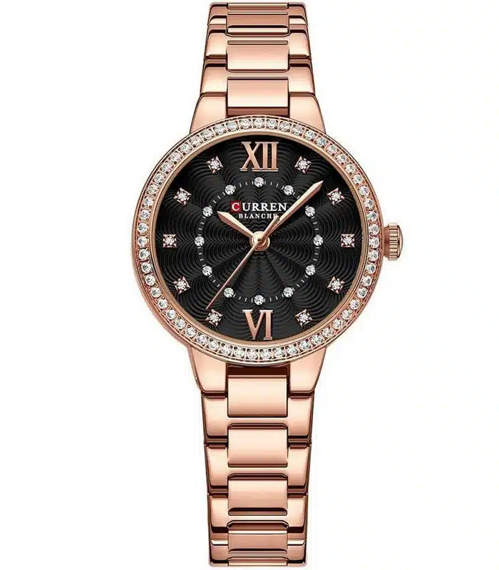 Montre Femme Curren 9085 Fond Noir prix Tunisie