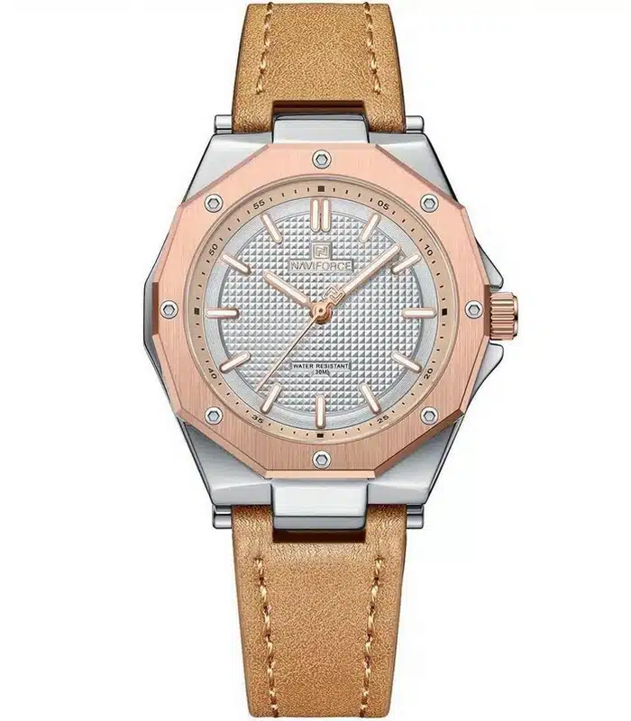 Montre Femme Naviforce NF5026 Caramel prix Tunisie