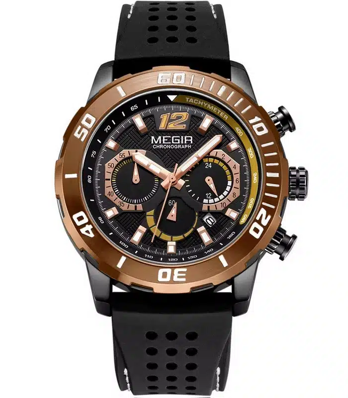 Montre Homme Megir 2109 Marron prix Tunisie