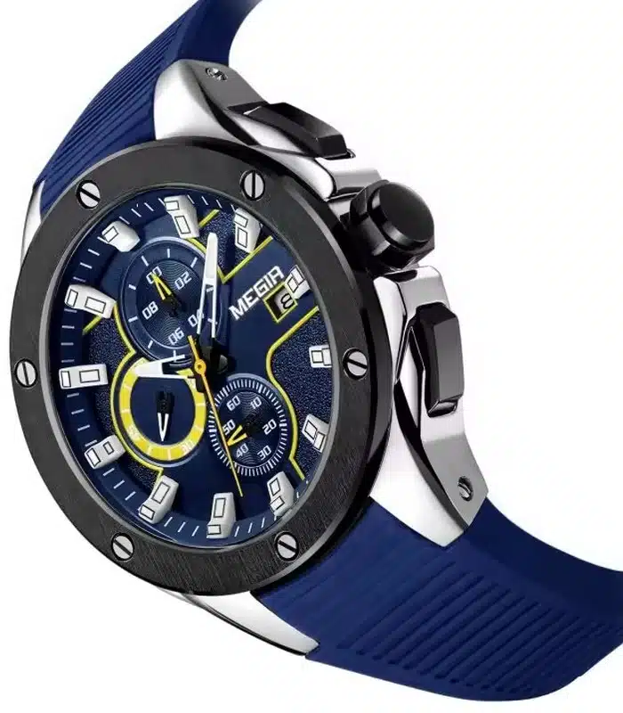 Montre Megir 2053 Bleu Homme prix Tunisie Montre Megir 2053 Bleu Homme prix Tunisie