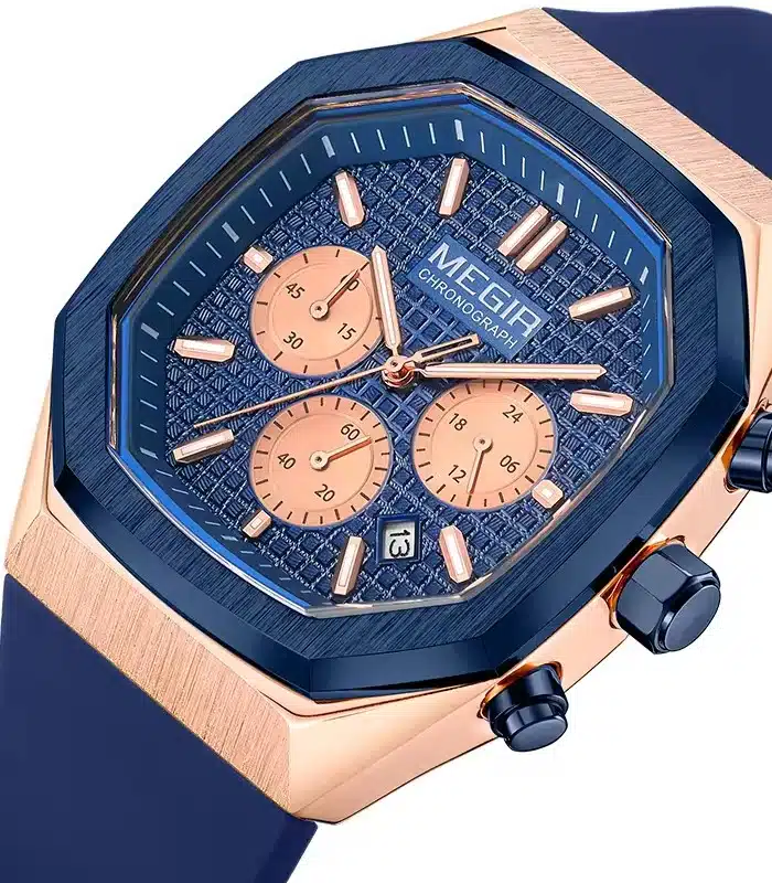 Montre Megir 2215 Bleu Homme prix Tunisie Montre Megir 2215 Bleu Homme prix Tunisie