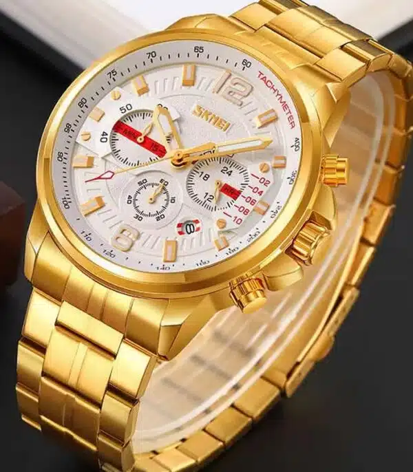 Montre Skmei 9332 Doré Homme prix Tunisie Montre Skmei 9332 Doré Homme prix Tunisie