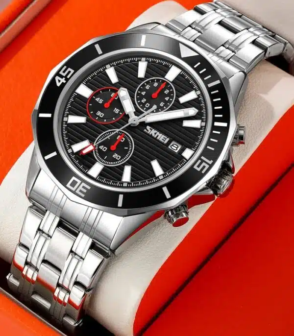 Montre Skmei 9335 Argent Homme prix Tunisie