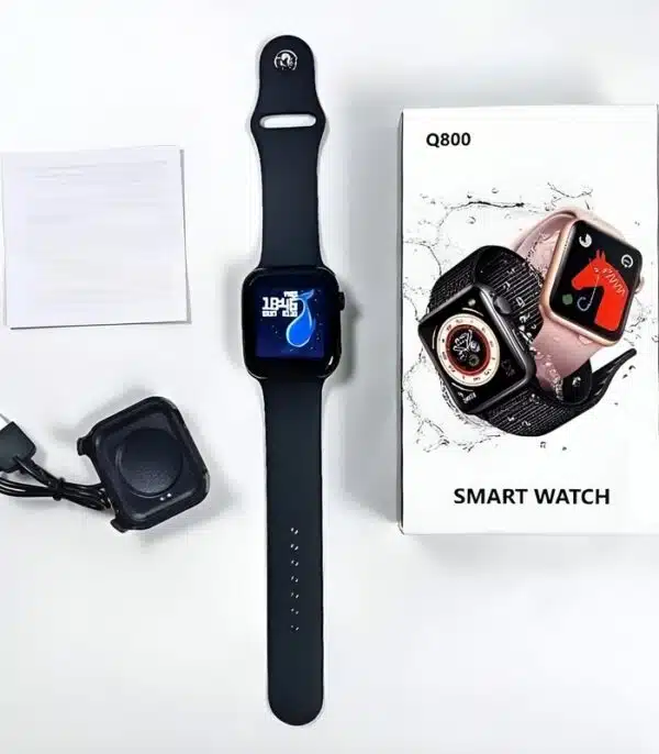 Prix montre Connectée Homme et Femme Q800 Noir Tunisie Prix montre Connectée Homme et Femme Q800 Noir Tunisie