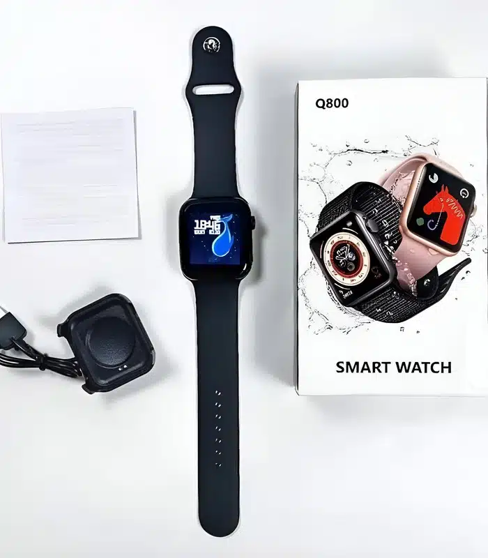 Prix montre Connectée Homme et Femme Q800 Noir Tunisie Prix montre Connectée Homme et Femme Q800 Noir Tunisie