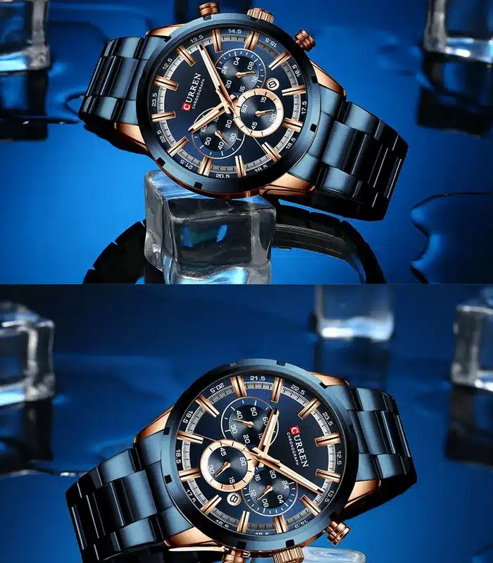 Prix montre Curren 8355 Bleu Homme Tunisie Prix montre Curren 8355 Bleu Homme Tunisie