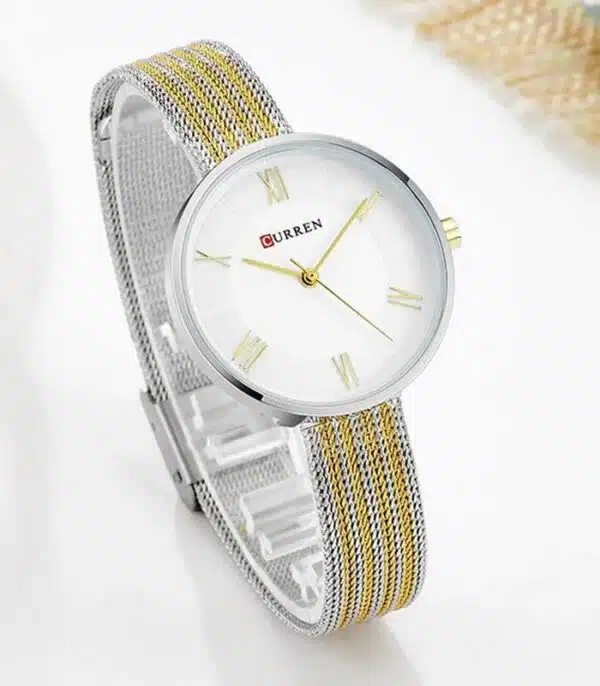 Prix montre Curren 9020 Fond Blanc Femme Tunisie
