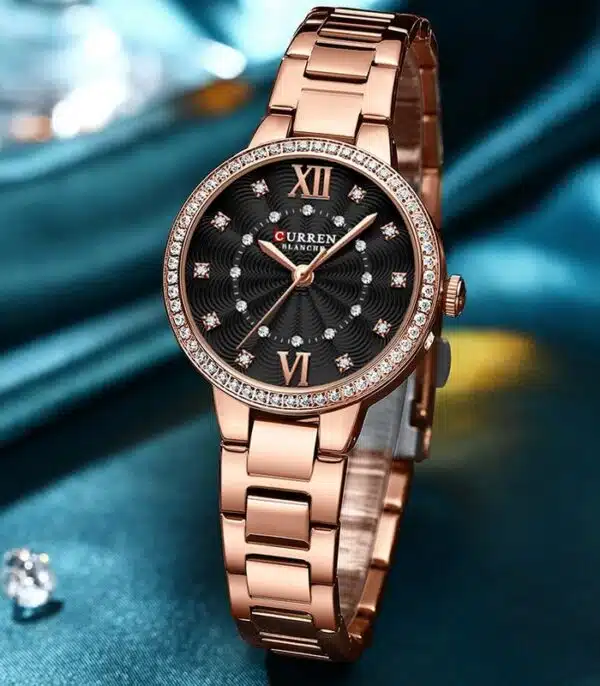 Prix montre Curren 9085 Fond Noir Femme Tunisie