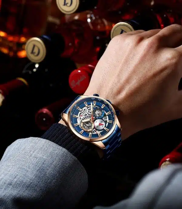 Prix montre Curren Chronograph 8391 Bleu Homme Tunisie Prix montre Curren Chronograph 8391 Bleu Homme Tunisie