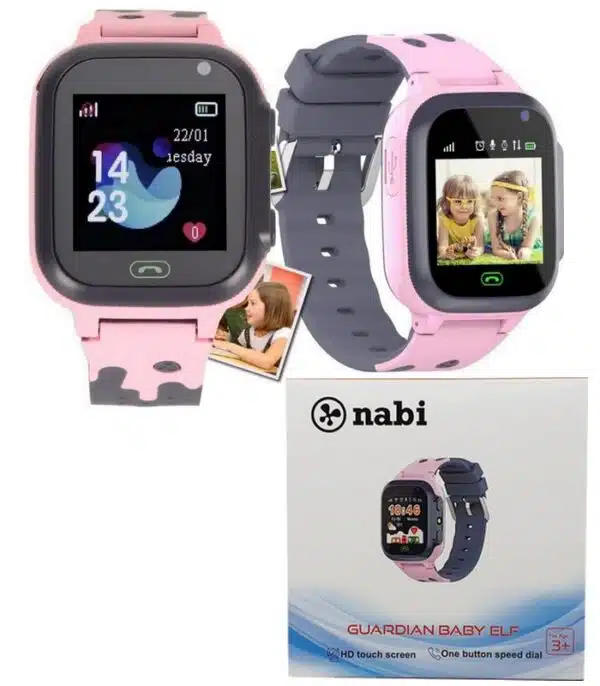 Prix montre Enfant Connectée SmartWatch Nabi Guardian Baby ELF Rose Tunisie Prix montre Enfant Connectée SmartWatch Nabi Guardian Baby ELF Rose Tunisie