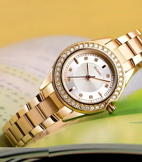 Prix montre Femme Skmei 1534 Doré Tunisie Prix montre Femme Skmei 1534 Doré Tunisie