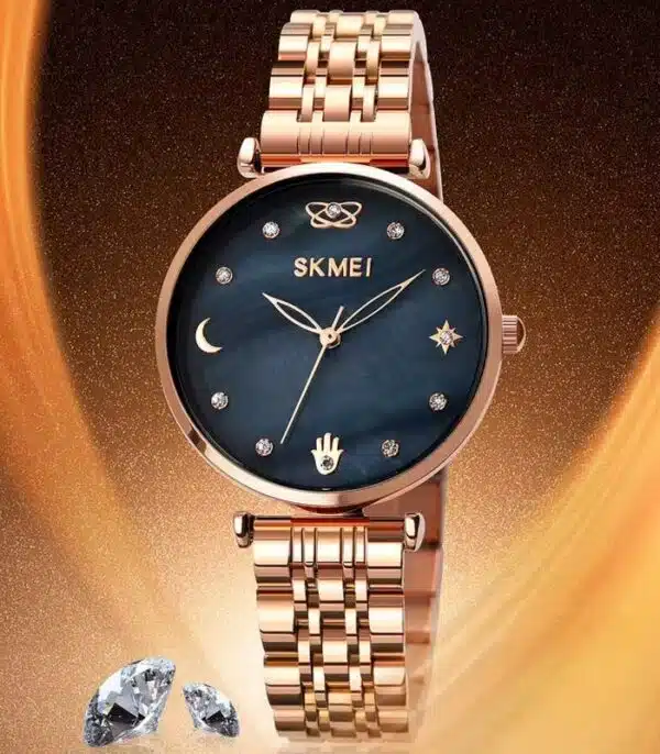 Prix montre Femme Skmei 1800 Rosé Tunisie Prix montre Femme Skmei 1800 Rosé Tunisie