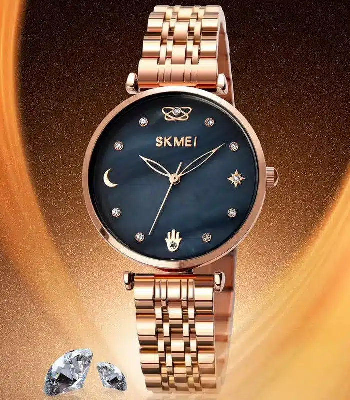 Prix montre Femme Skmei 1800 Rosé Tunisie Prix montre Femme Skmei 1800 Rosé Tunisie