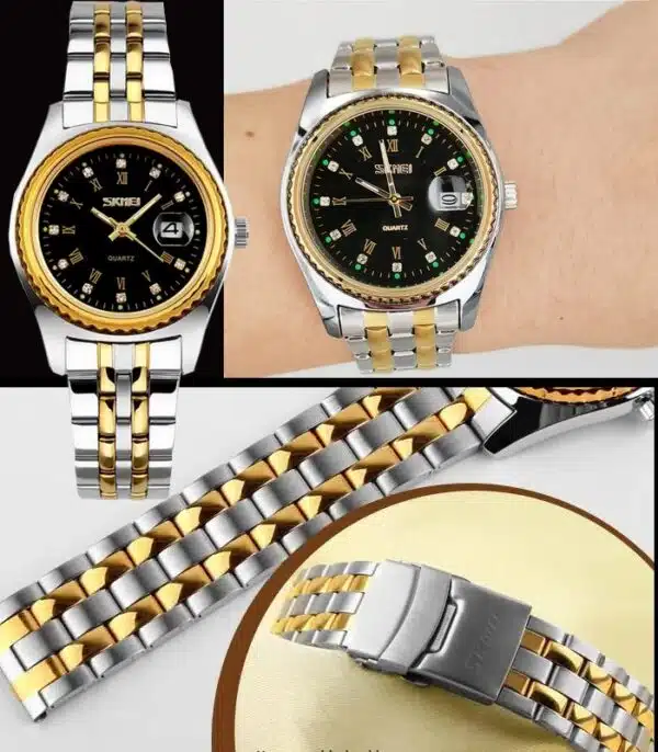 Prix montre Femme Skmei 9098 Fond Noir Tunisie Prix montre Femme Skmei 9098 Fond Noir Tunisie