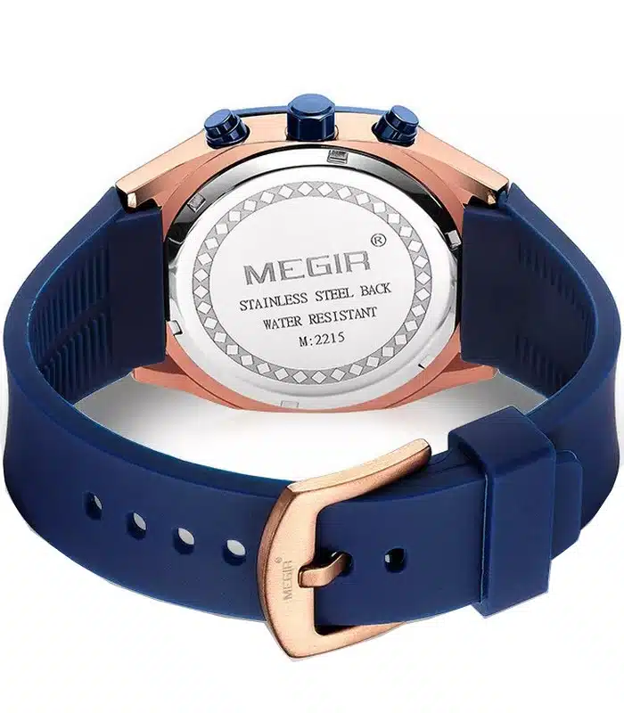 Prix montre Homme Megir 2215 Bleu Tunisie Prix montre Homme Megir 2215 Bleu Tunisie