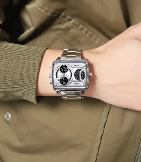 Prix montre Homme Skmei 2229 Argent Tunisie