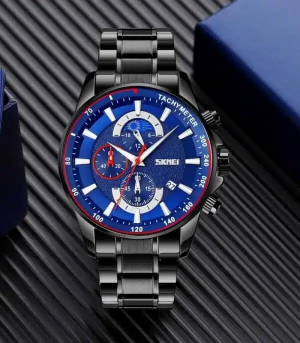 Prix montre Homme Skmei 9250 Fond Bleu Tunisie